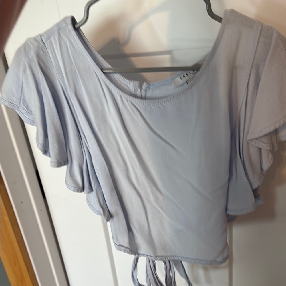 Light Blue Women's Top